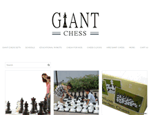 Tablet Screenshot of giantchess.com.au